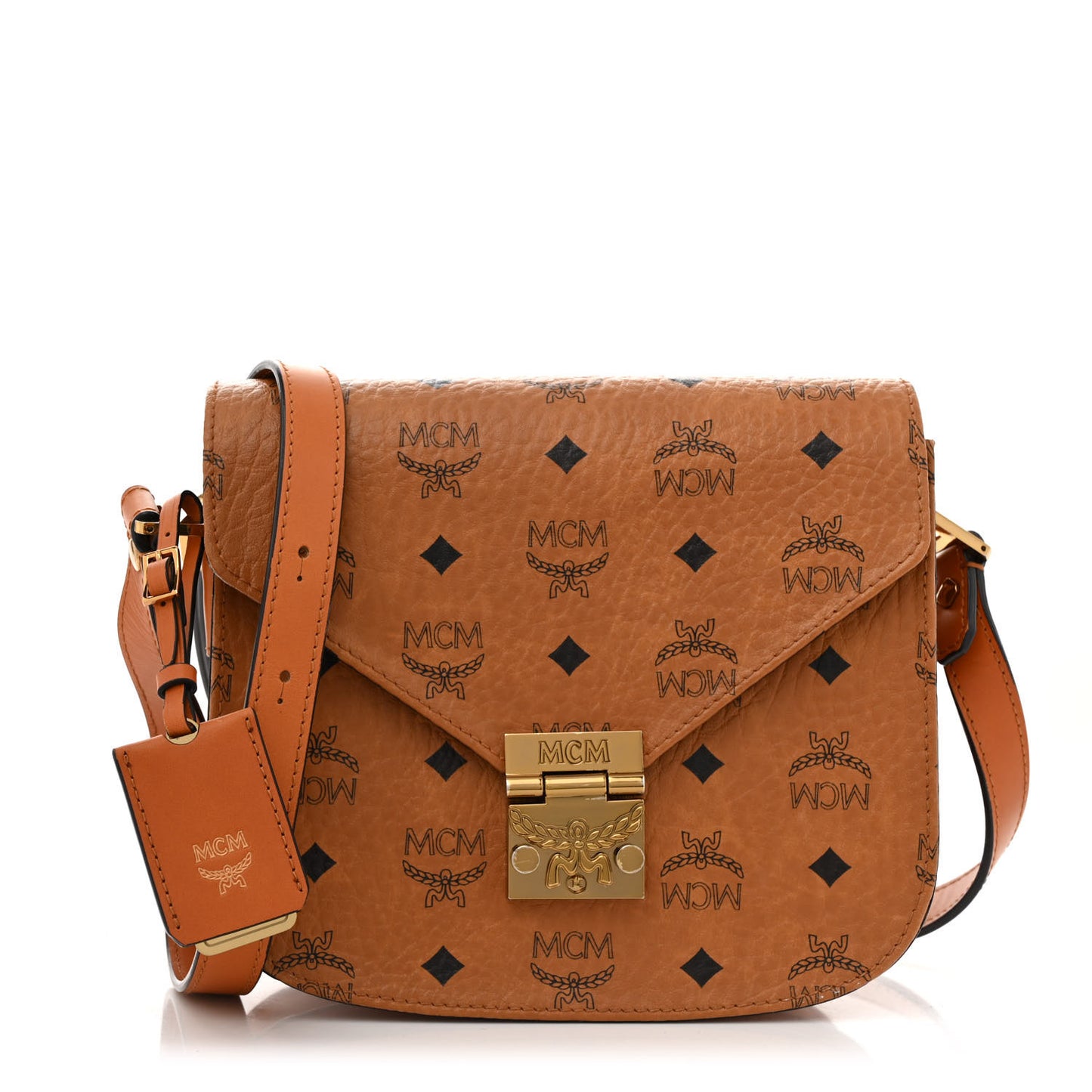 Visetos Patricia Crossbody Bag Cognac