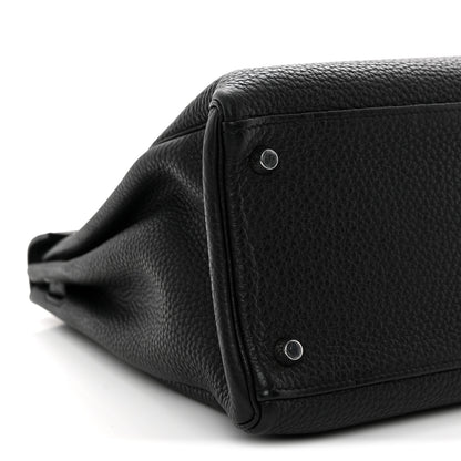 Hermes Togo Kelly Retourne 35 Black 9 of 12