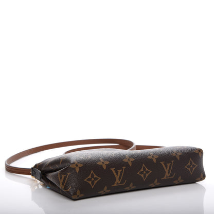 Louis Vuitton Monogram Pallas Clutch Black 4 of 9