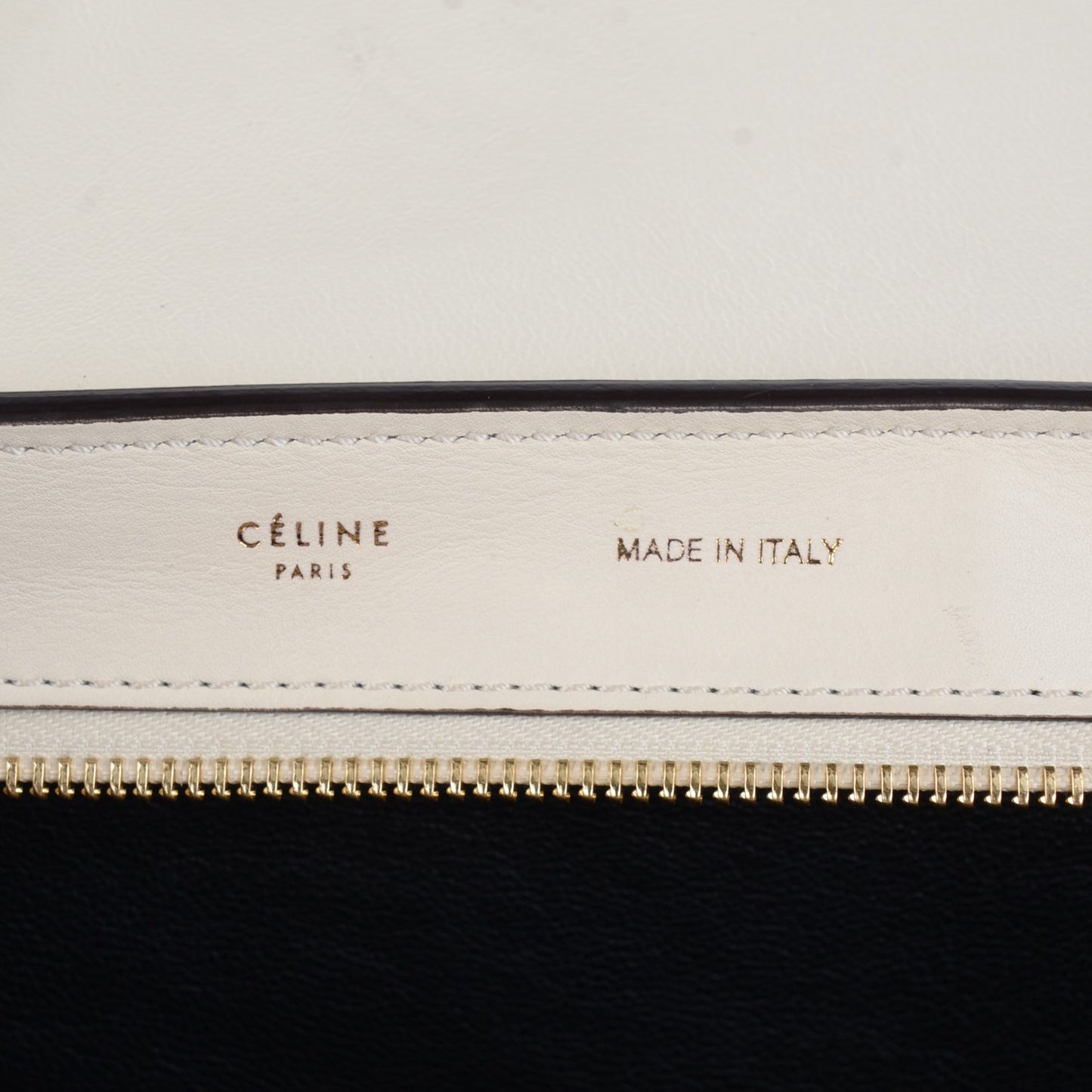 Calfskin Suede Whipsnake Medium Trapeze Black White