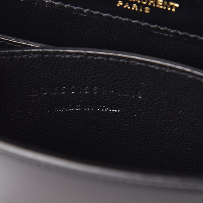 Saint Laurent Calfskin Small Datcha Satchel Bag Black 8 of 10