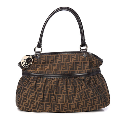 Fendi Zucca Large Chef Shopper Tote Tobacco 1 of 9