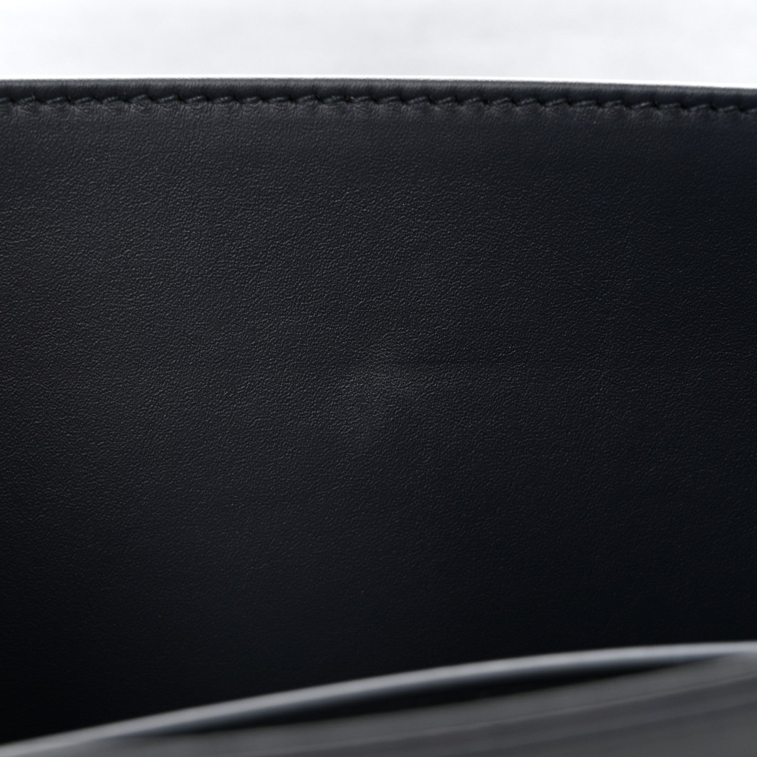 Saint Laurent Lambskin Quilted Le Maillon Satchel Marine 11 of 11