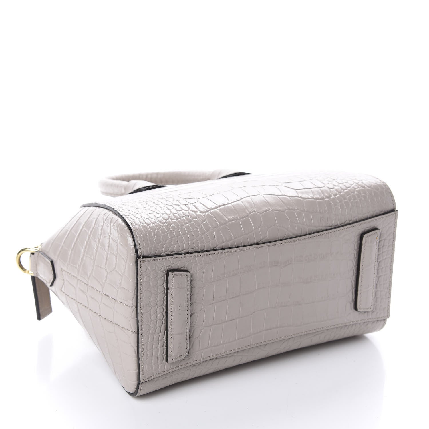 Givenchy Calfskin Crocodile Embossed Mini Antigona Dune 4 of 10