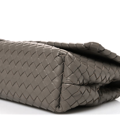 Bottega Veneta Nappa Intrecciato Baby Olimpia Shoulder Bag Limestone 12 of 12