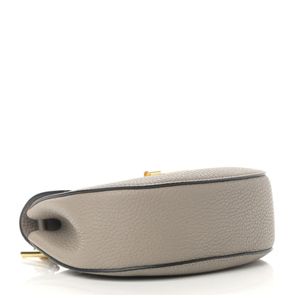 Chloe Grained Lambskin Mini Drew Shoulder Bag Motty Grey 4 of 14