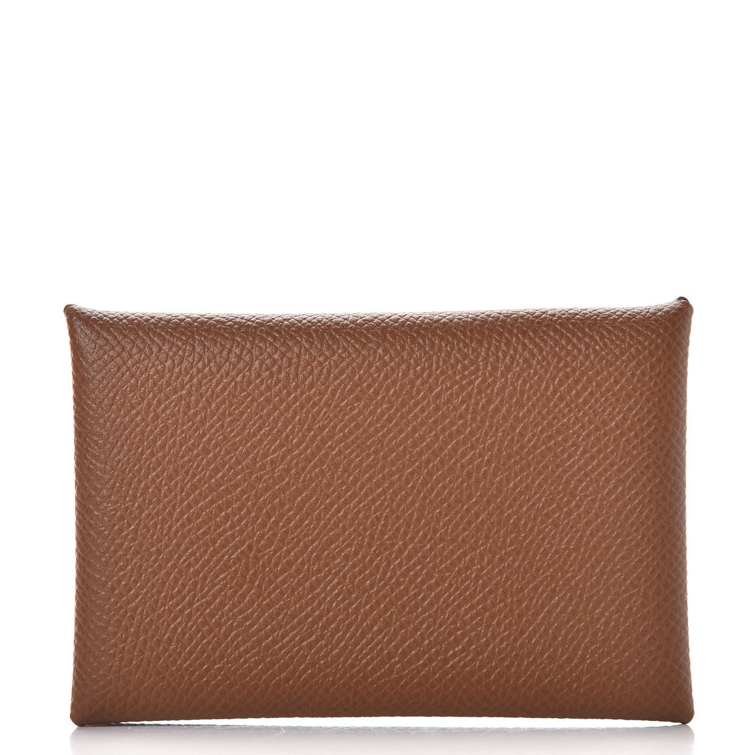 Hermes Epsom Calvi Card Case Gold 1 of 7