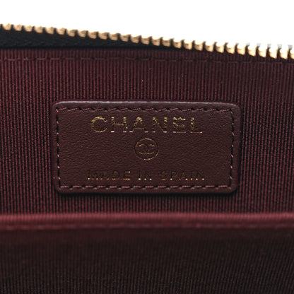 Chanel Caviar Quilted Zip Coin Purse Black 6 of 8