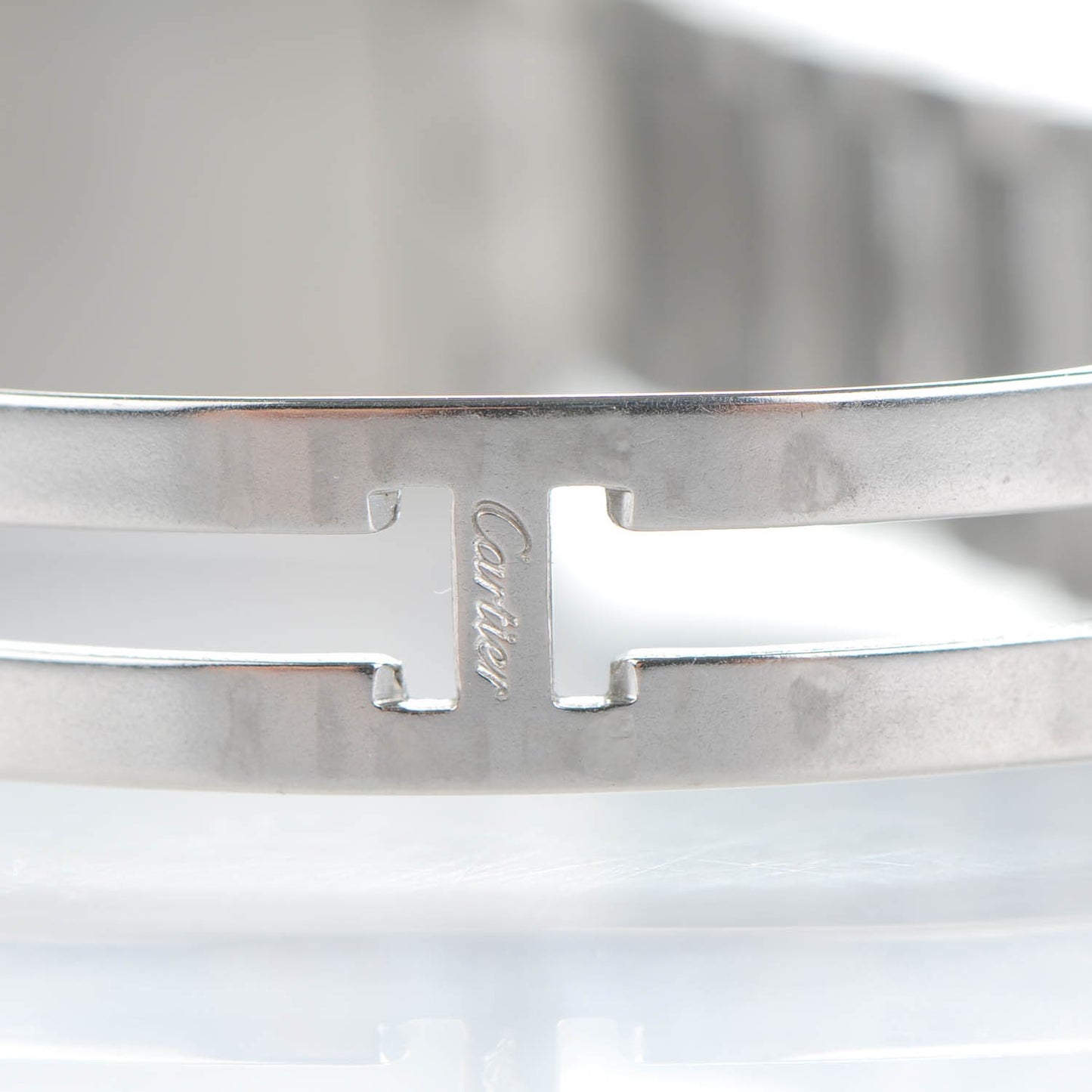 Stainless Steel 20mm Tank Francaise Quartz Watch