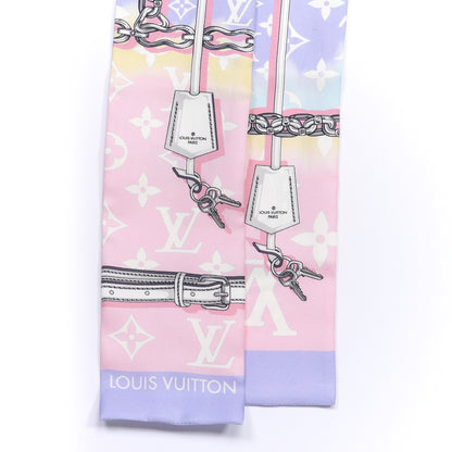 Louis Vuitton Silk Monogram Escale Confidential Bandeau Pink 2 of 3