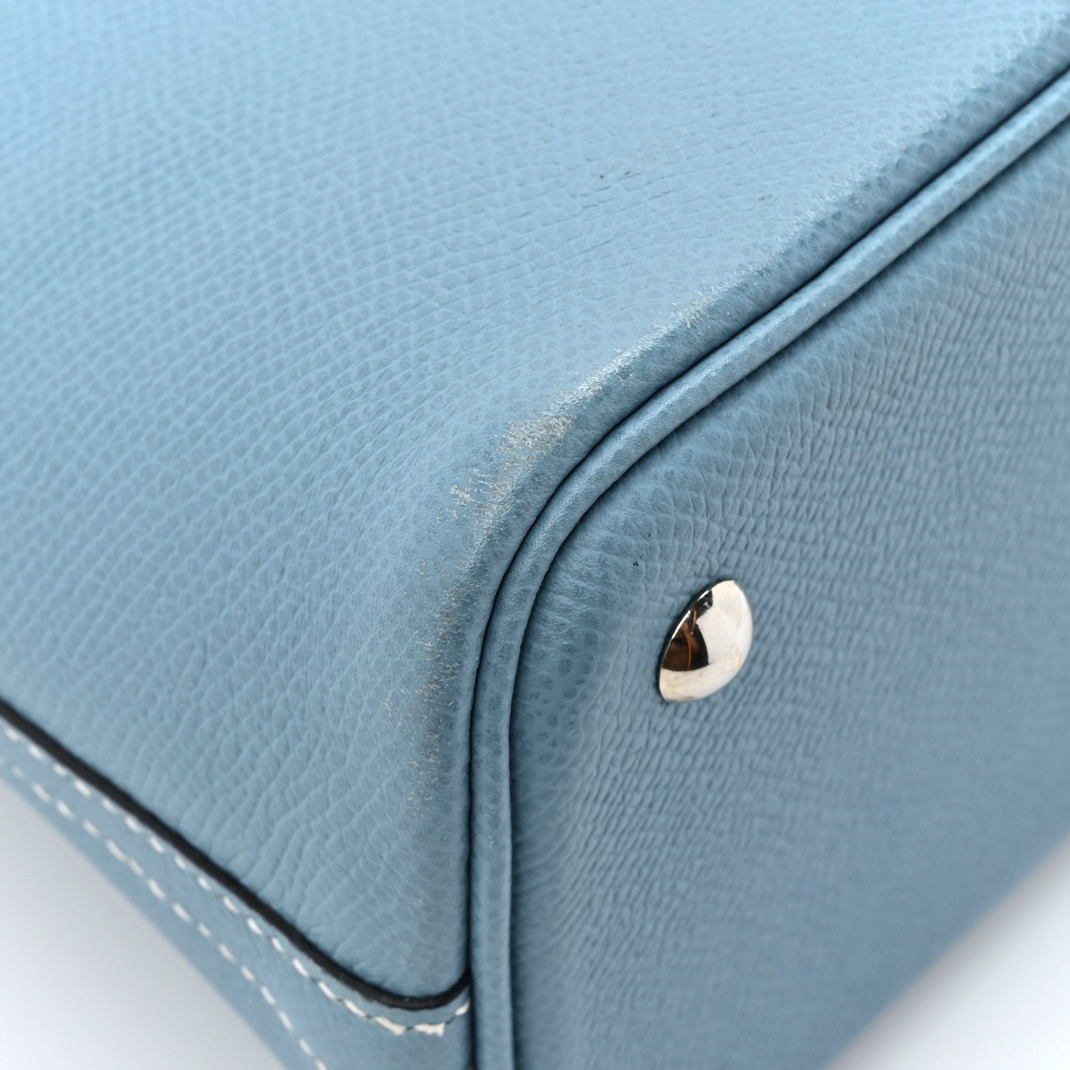 Hermes Epsom Bolide 27 Blue Jean 18 of 19