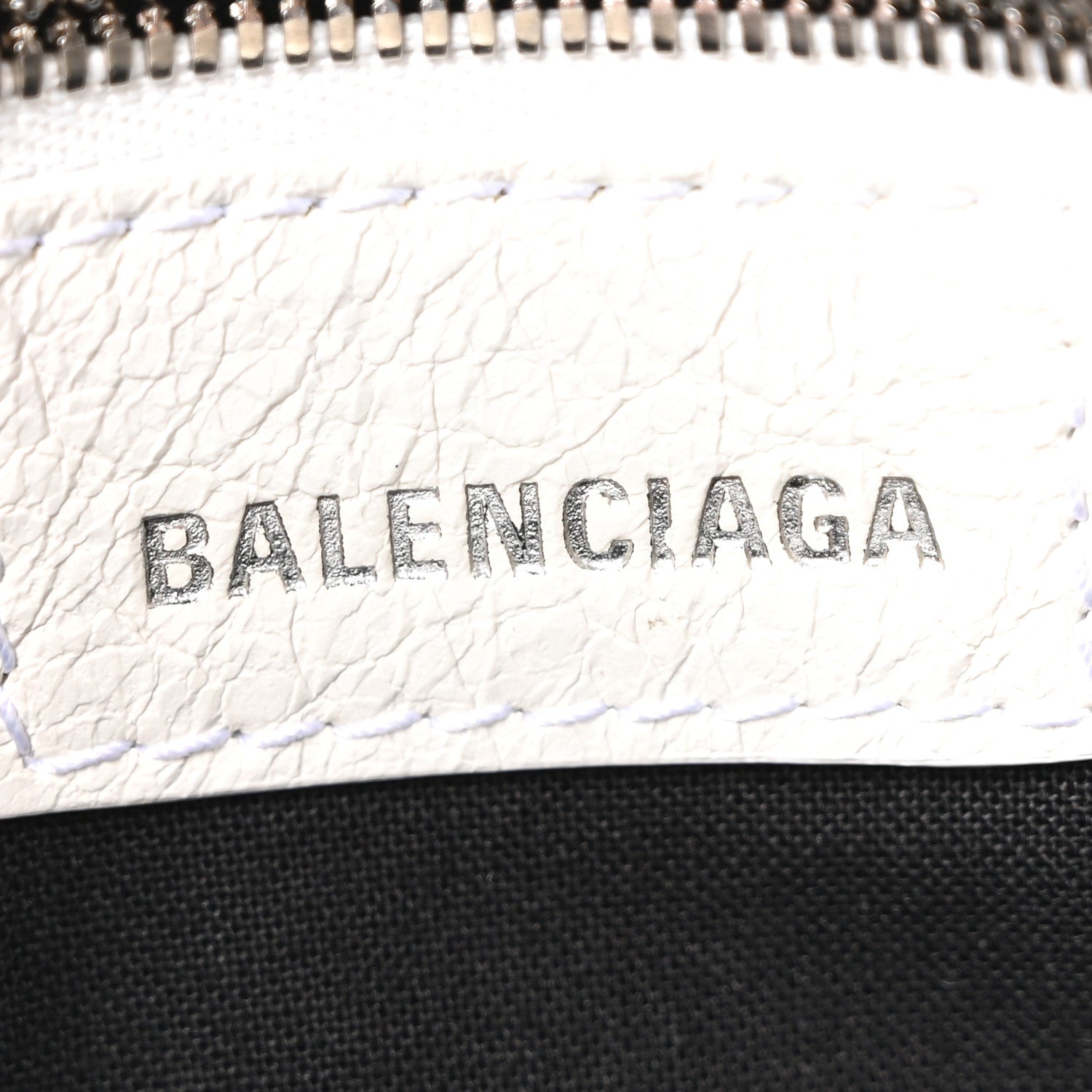 Balenciaga Agneau Arena Neo Cagole Handbag XS Optic White Optic White 6 of 10