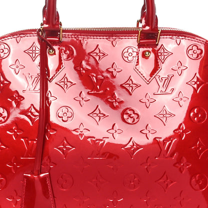 Louis Vuitton Vernis Alma GM Pomme D'Amour 8 of 10