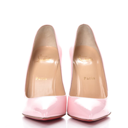 Christian Louboutin Patent Pigalle Follies 100 Pumps 37.5 Marshmallow 2 of 7