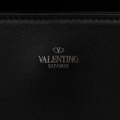 Valentino Garavani Nappa Monochrome One Stud Hobo Black 6 of 10