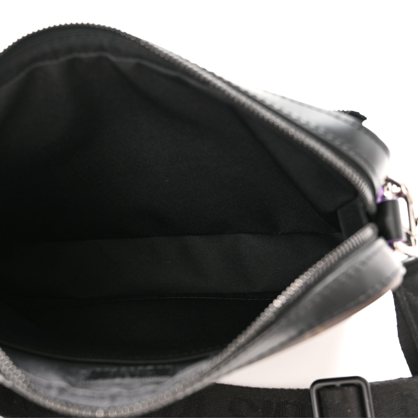 Monogram Macassar Trio Messenger Purple
