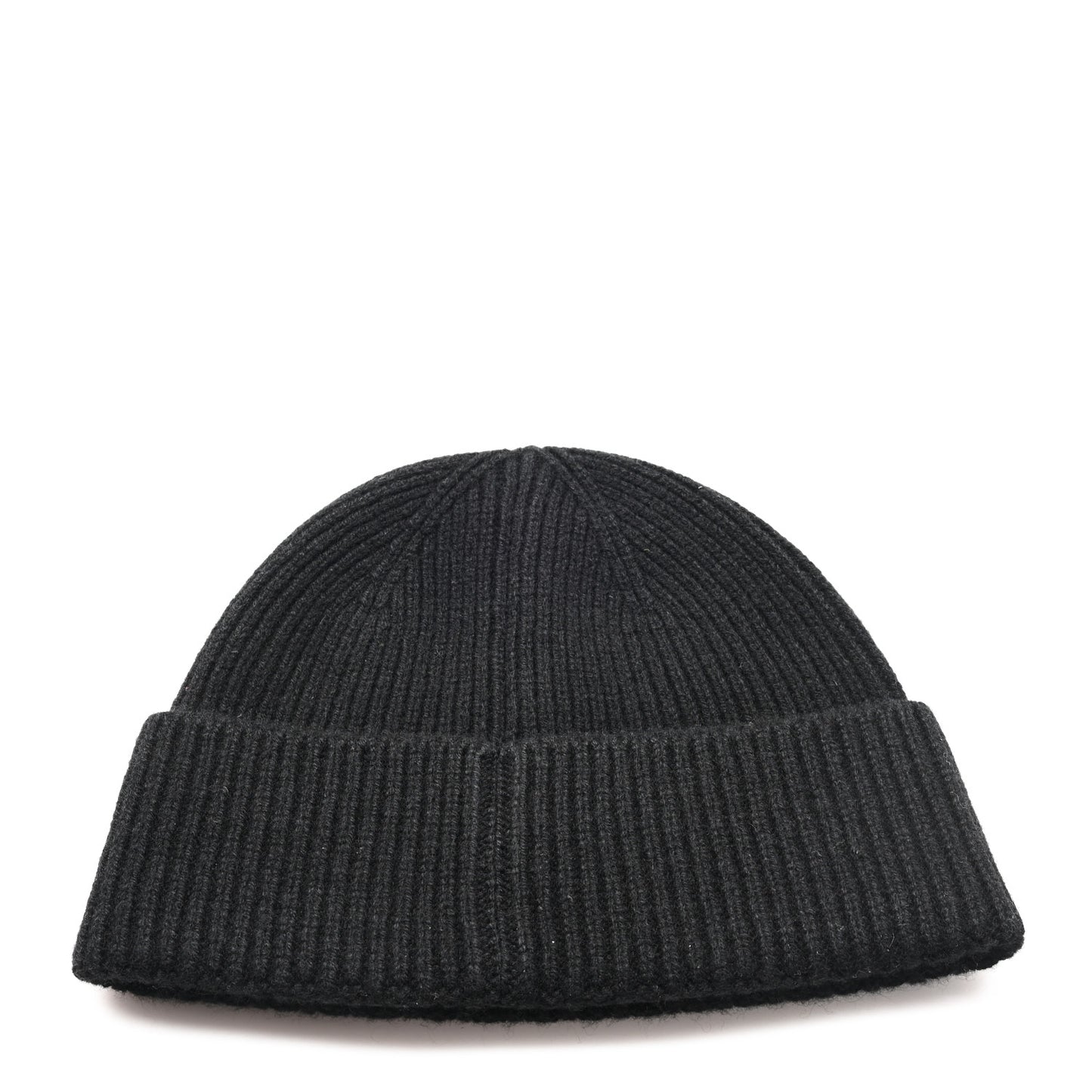 Cashmere Monogram LV Dual Beanie Black
