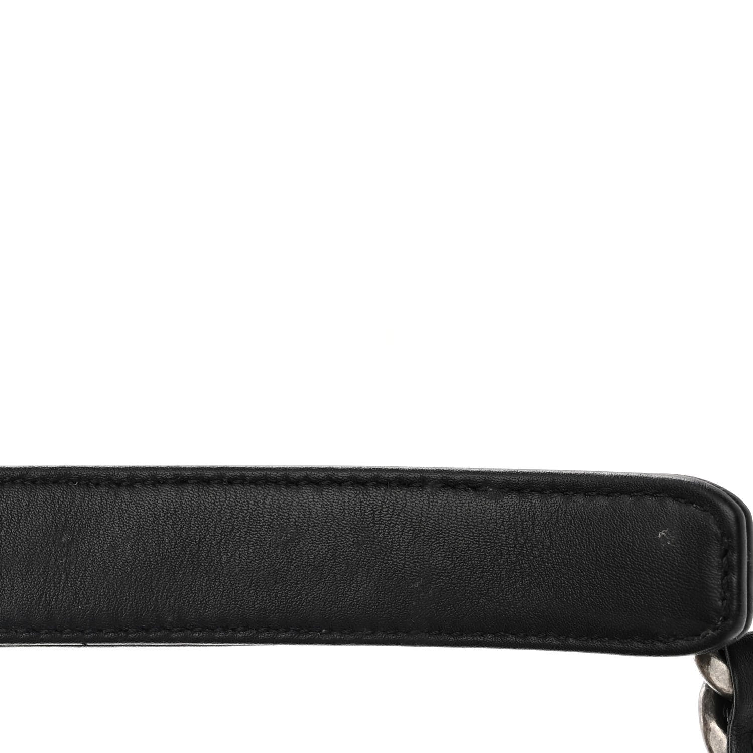 Chanel Shearling Sheepskin Medium Chanel 19 Flap Black 11 of 12