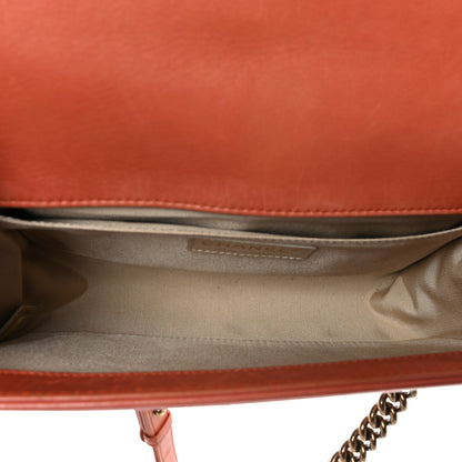 Chanel Calfskin Medium Boy Flap Brown 5 of 9
