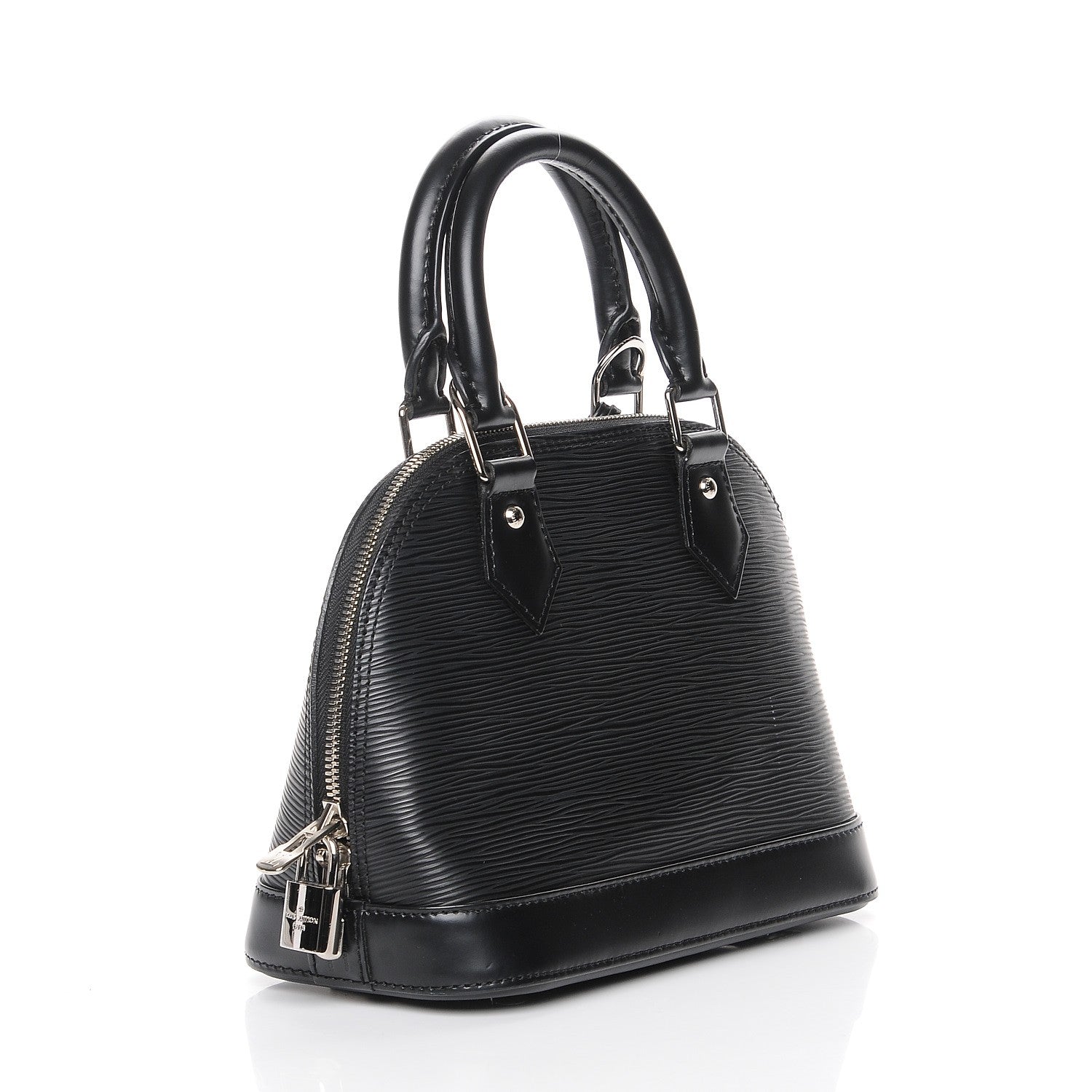 Louis Vuitton Epi Alma BB Black 3 of 8