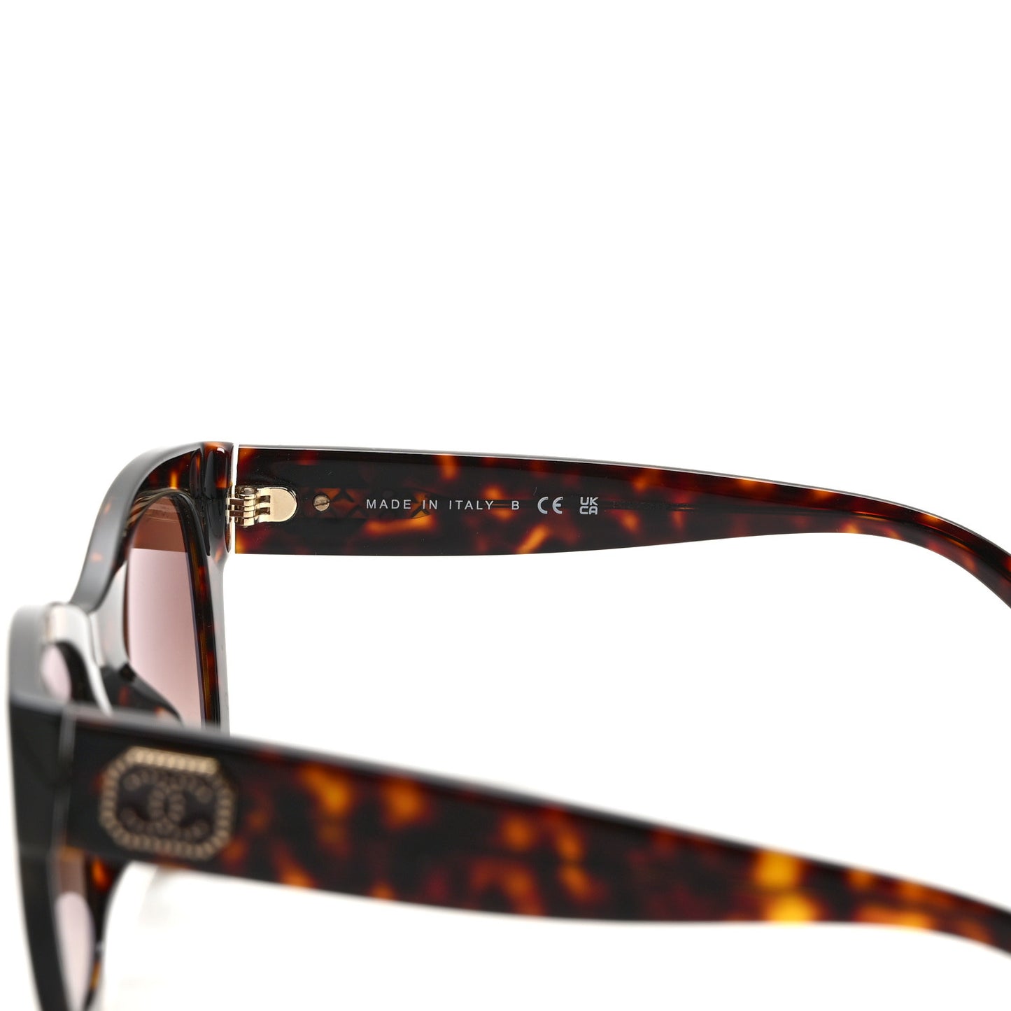 Acetate Square CC Sunglasses 5478 Tortoise
