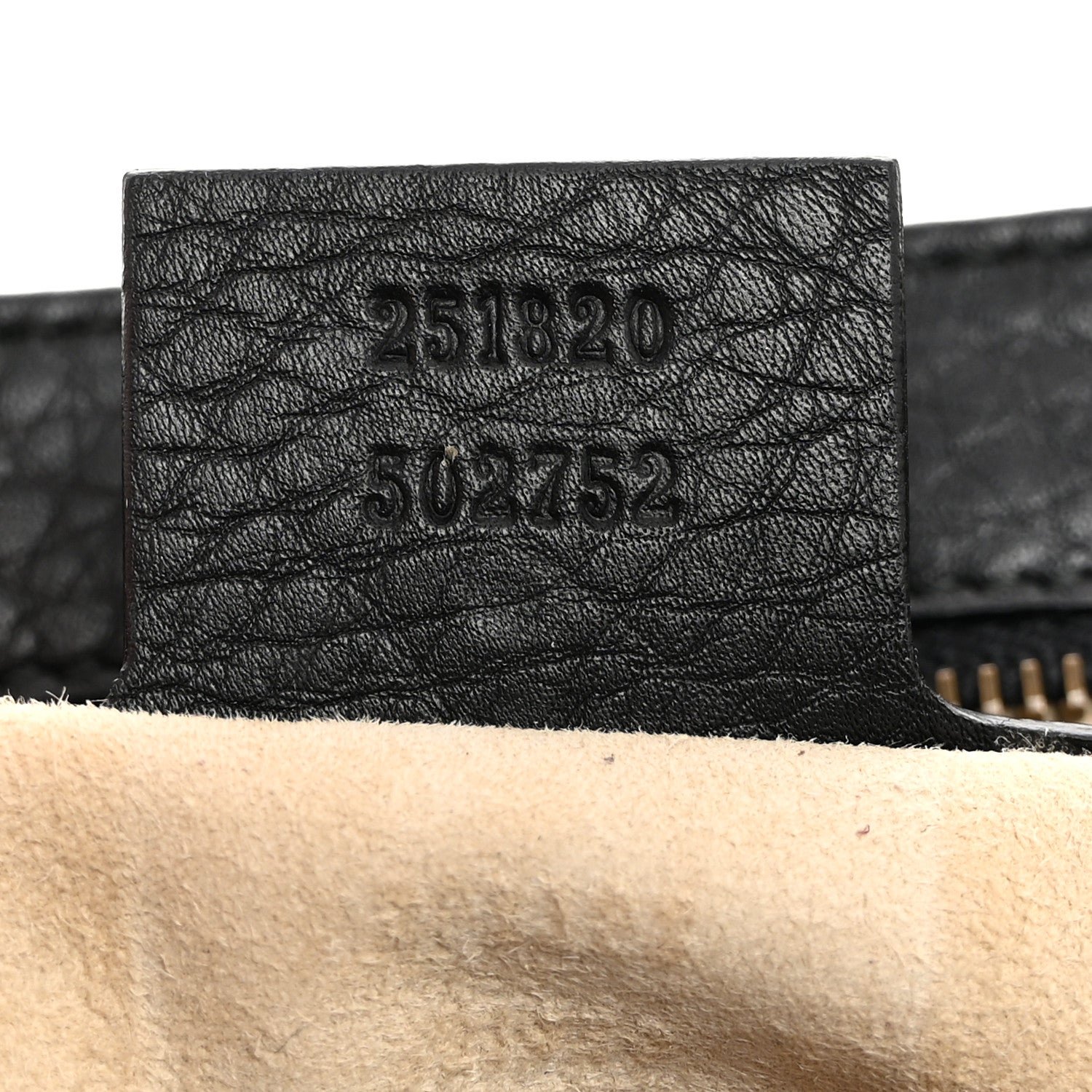 Gucci Calfskin Medium 1973 Chain Shoulder Bag Black 7 of 11