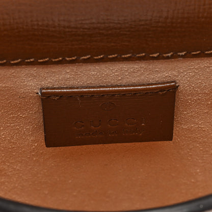 Gucci GG Supreme Monogram Mini Horsebit 1955 Crossbody Bag Beige Brown Sugar 6 of 10
