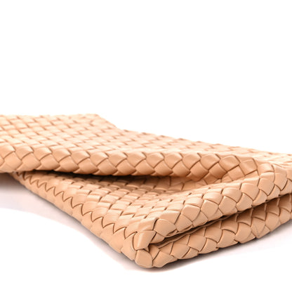 Bottega Veneta Nappa Intrecciato Crisscross Clutch Porridge 5 of 11