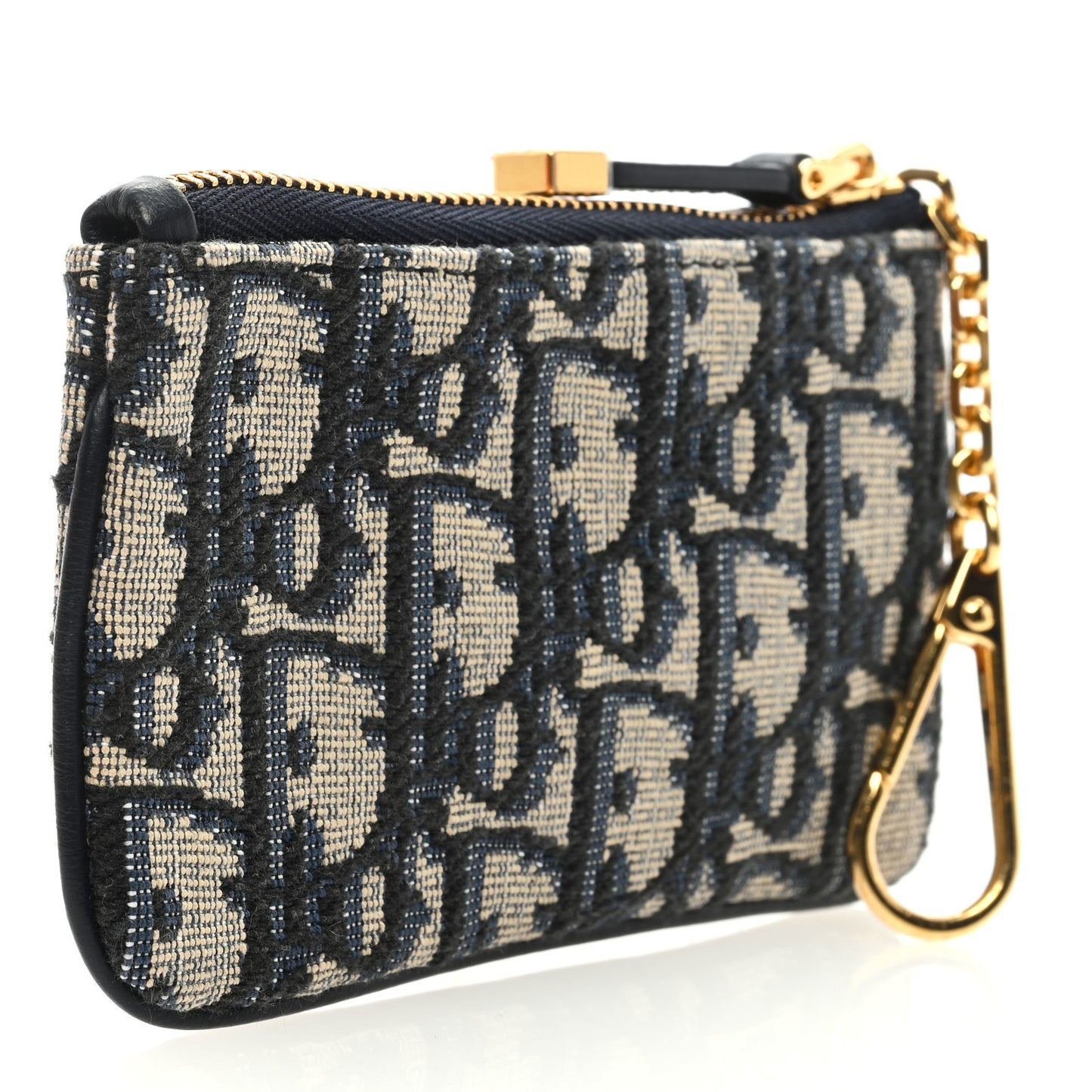 Oblique Key Case Blue