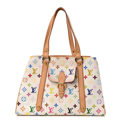 Louis Vuitton Monogram Multicolor Aurelia MM White 1 of 11