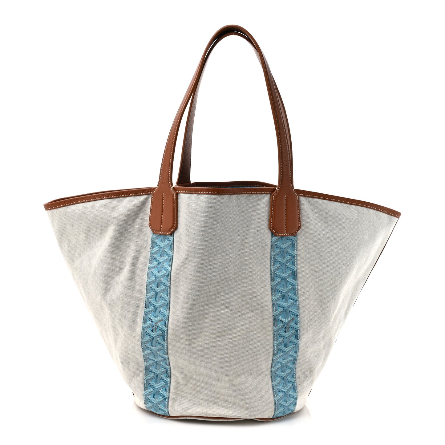 Goyardine Reversible Belharra Light Blue