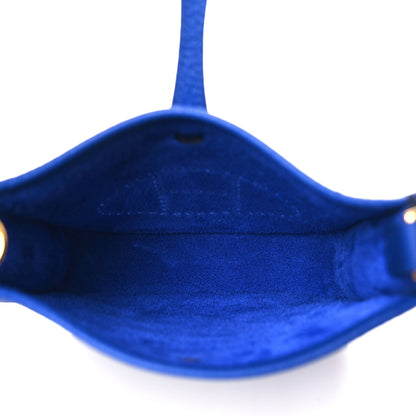 Hermes Taurillon Clemence Evelyne TPM Bleu Electrique 5 of 11