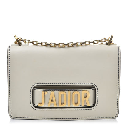 Christian Dior Calfskin J'Adior Chain Flap Bag Off White 1 of 13