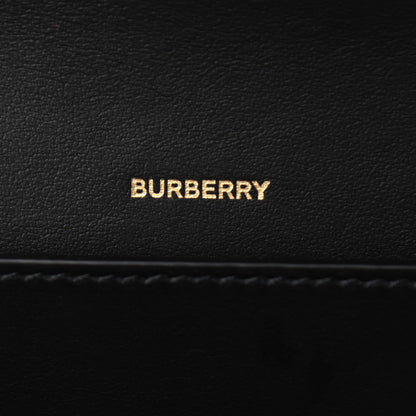 Burberry Calfskin Vintage Check New Hampshire Bag Black 6 of 9