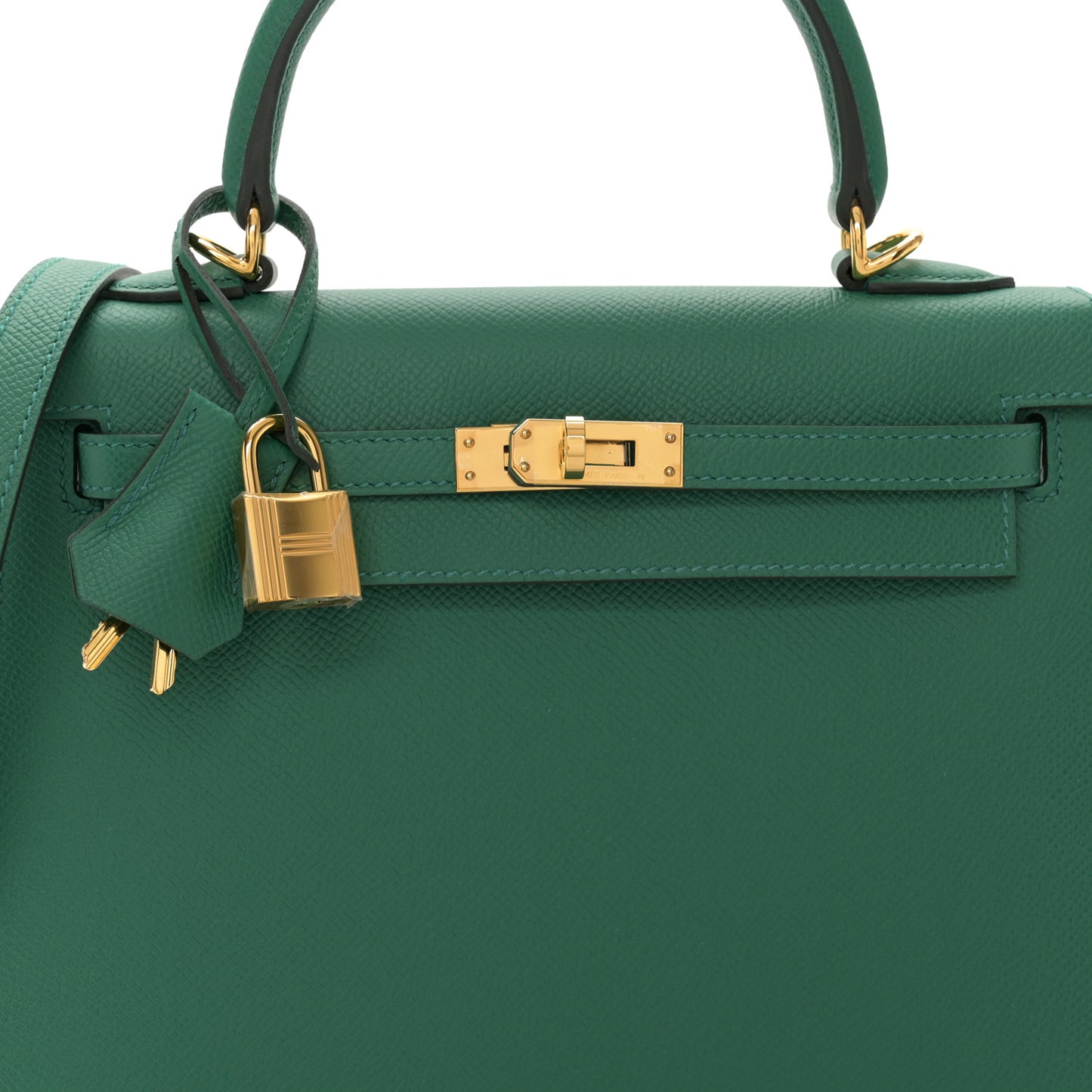 Epsom Kelly Sellier 25 Vert Vertigo