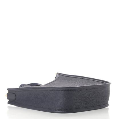 Hermes Taurillon Clemence Evelyne TPM Bleu Nuit 4 of 12