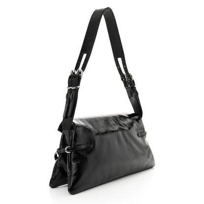 Givenchy Patent Calfskin Small P'tit Voyou Bag Black 3 of 10