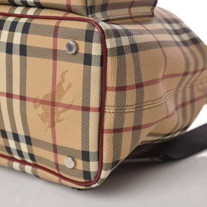 Burberry Haymarket Check Backpack 10 of 10