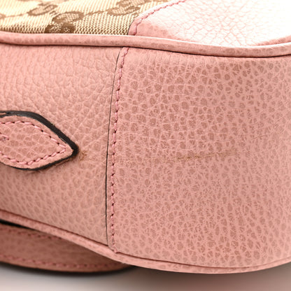 Gucci Monogram Mini Bree Messenger Bag Beige Soft Pink 12 of 12
