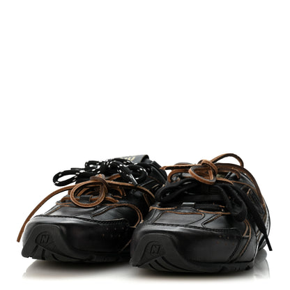 Miu Miu X NEW BALANCE Bleached Calfskin 530 SL Slip-On Sneakers Mules 37 Black 4 of 9