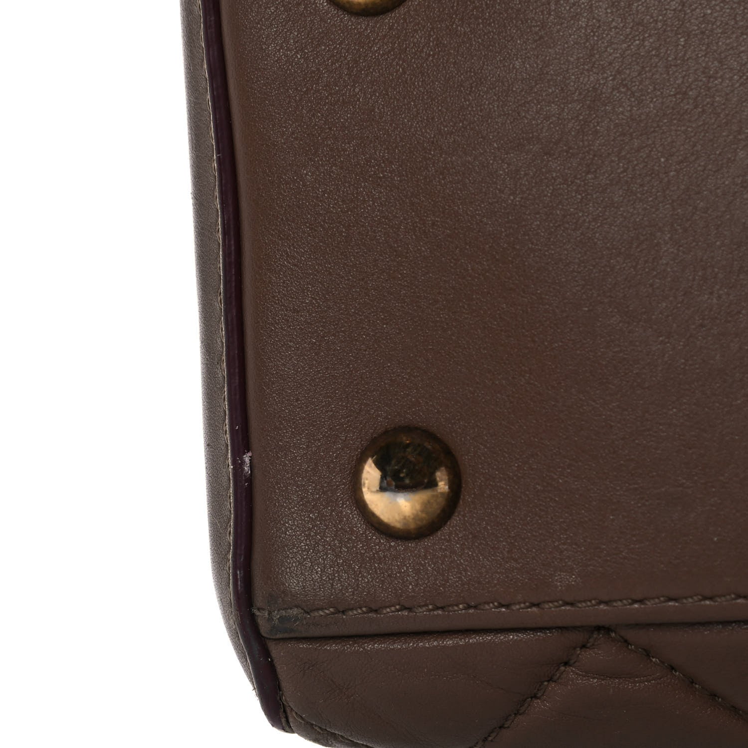 Chanel Calfskin Quilted Perfect Edge Tote Brown 20 of 23