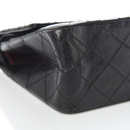 Chanel Aged Calfskin Quilted 2.55 Reissue 226 Flap Black 9 of 16