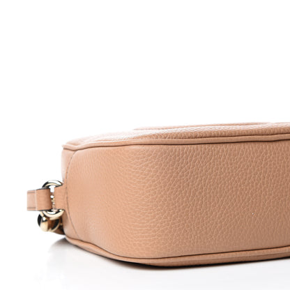 Gucci Pebbled Calfskin Small Soho Disco Bag Camelia 6 of 9