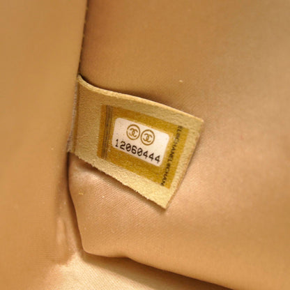 Chanel Patent Calfskin Lucky Symbols Pochette Metallic Gold 9 of 9