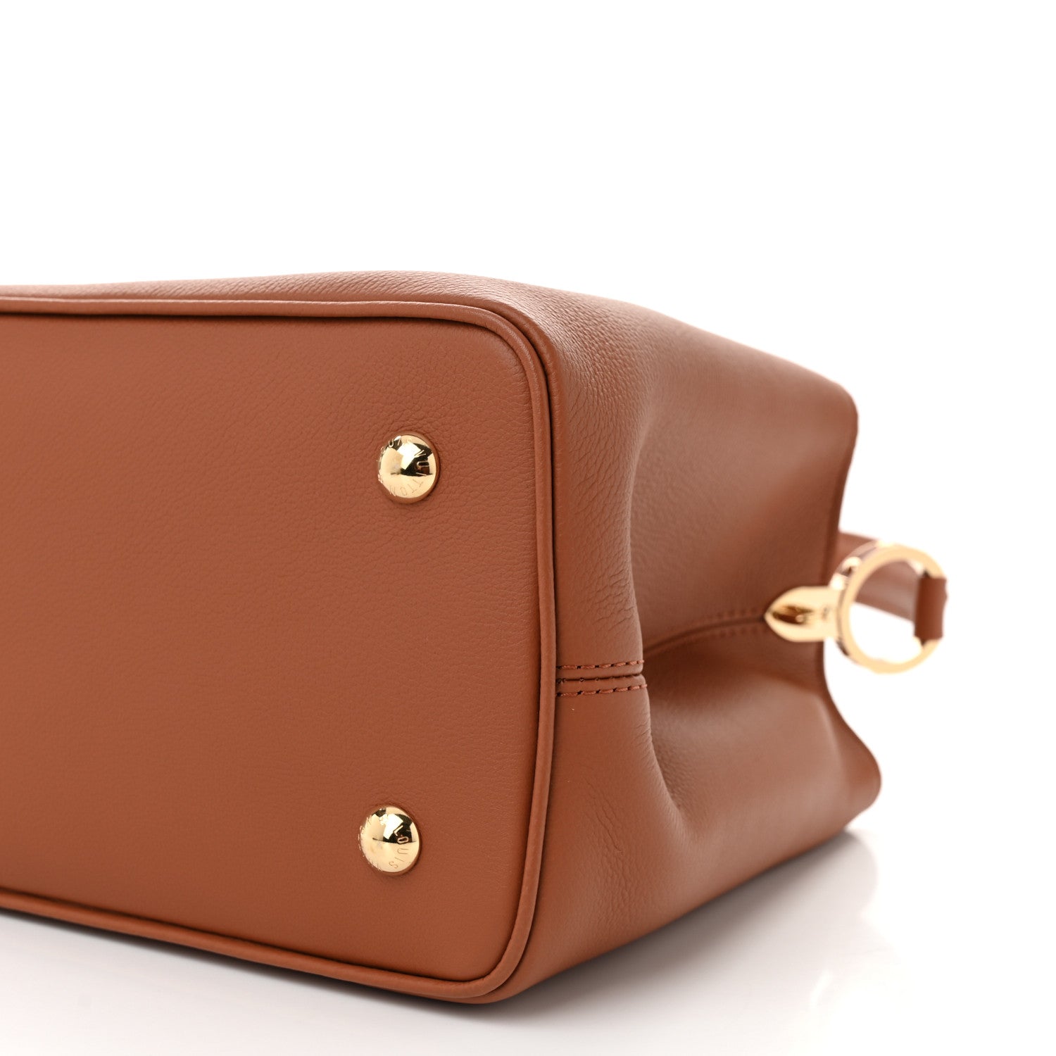 Louis Vuitton Smooth Grained Calfskin Capucines GM Souple Cognac 9 of 10