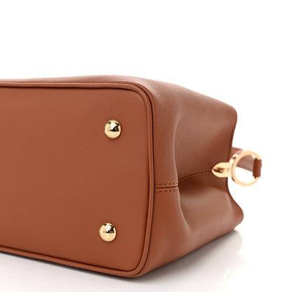 Louis Vuitton Smooth Grained Calfskin Capucines GM Souple Cognac 9 of 10
