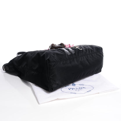 Prada Tessuto Robot Shopping Tote Black 4 of 8