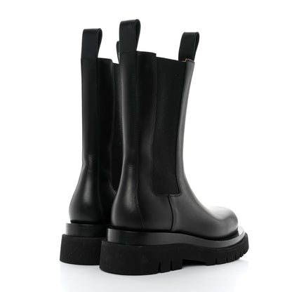 Bottega Veneta Calfskin The Lug Chelsea 55mm Boots 38 Black 4 of 9