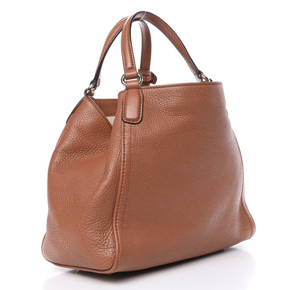 Gucci Pebbled Calfskin Small Soho Shoulder Bag Dusty Blush 3 of 17
