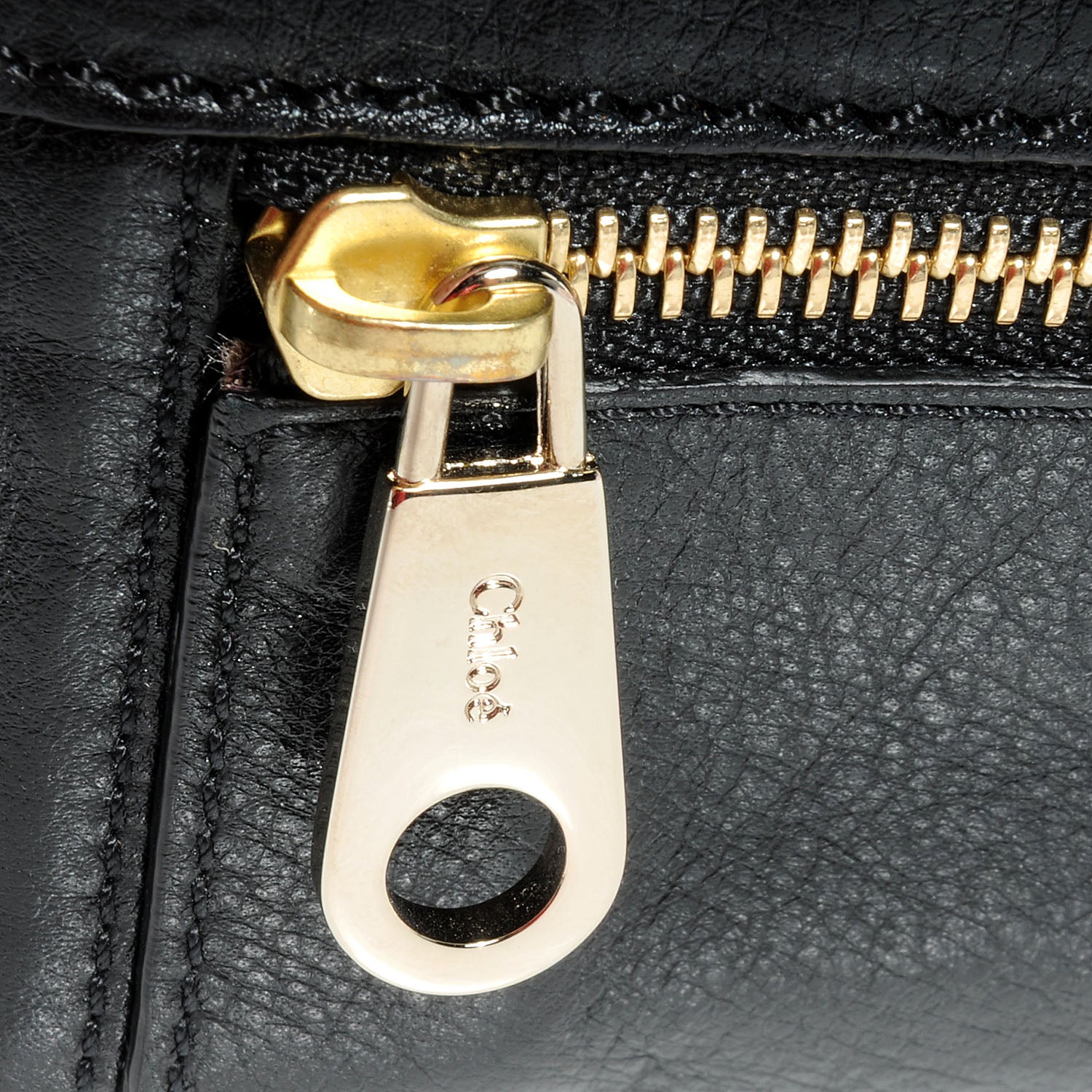 Chloe Leather Lily Continental Wallet Black 10 of 10